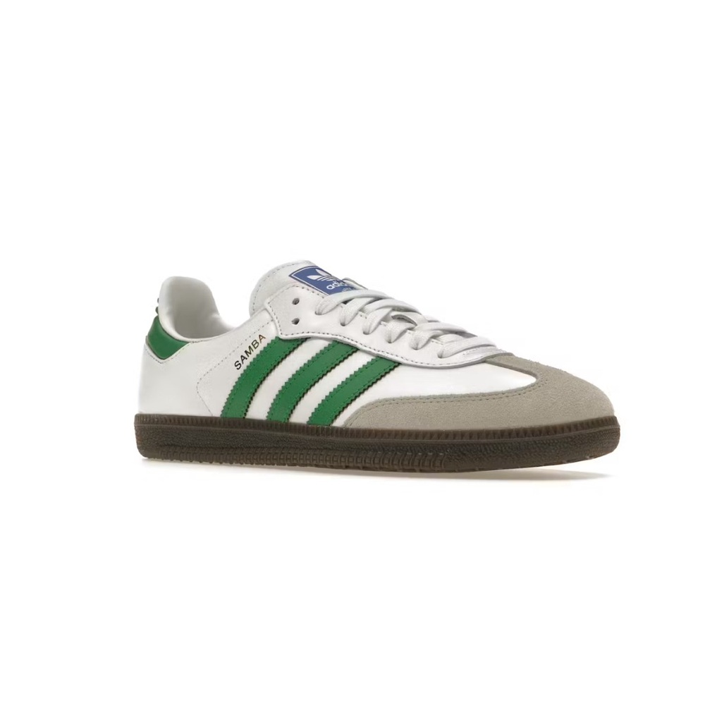 Adidas samba Green and White - M7 (EU 40)